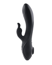 Evolved Rabbit Hole Triple Stimulation Vibrator - Black - LUST Depot