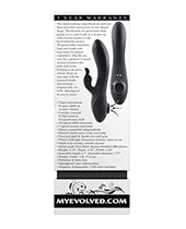 Evolved Rabbit Hole Triple Stimulation Vibrator - Black - LUST Depot