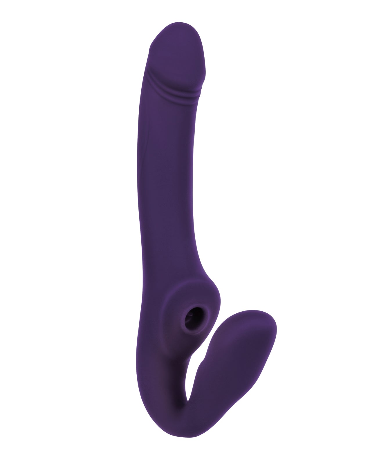 Evolved 2 Become 1 Strapless Strap On - Purple - LUST Depot