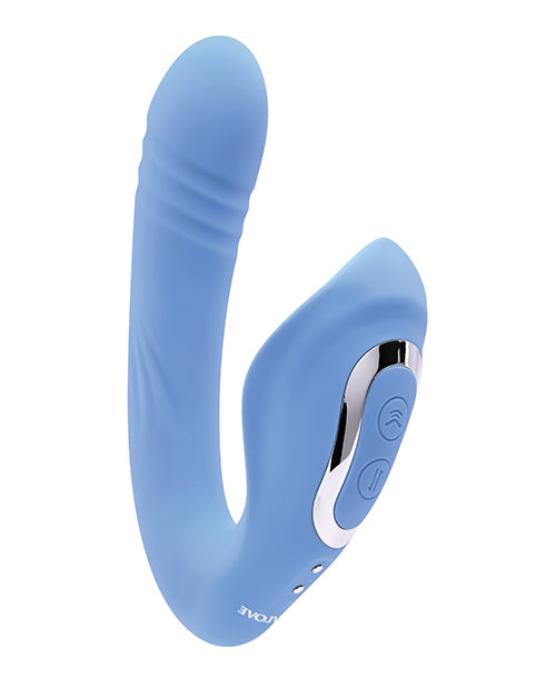 Evolved Tap & Thrust Dual Vibe - Blue - LUST Depot