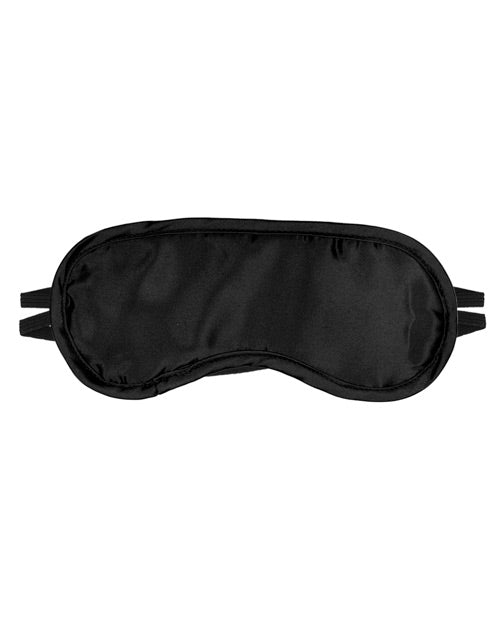 Erotic Toy Company Satin Fantasy Blindfold - Black - LUST Depot