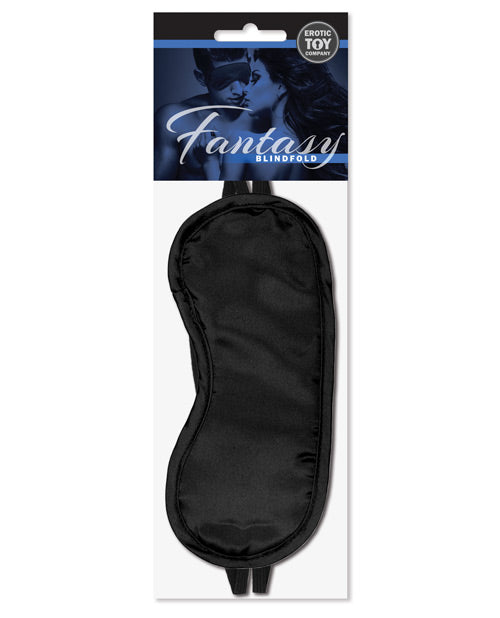 Erotic Toy Company Satin Fantasy Blindfold - Black - LUST Depot