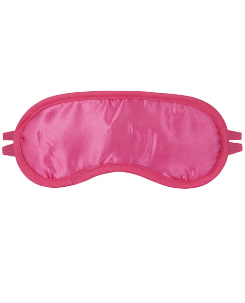 Erotic Toy Company Satin Fantasy Blindfold - Pink - LUST Depot