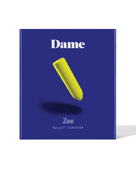 Dame Zee Bullet Vibrator - Citrus