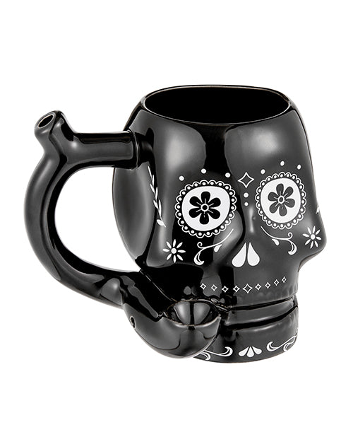 Fashioncraft Novelty Mug - Black Skull - LUST Depot