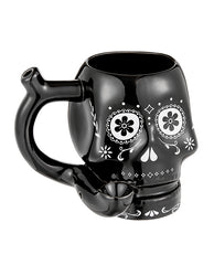 Fashioncraft Novelty Mug - Black Skull