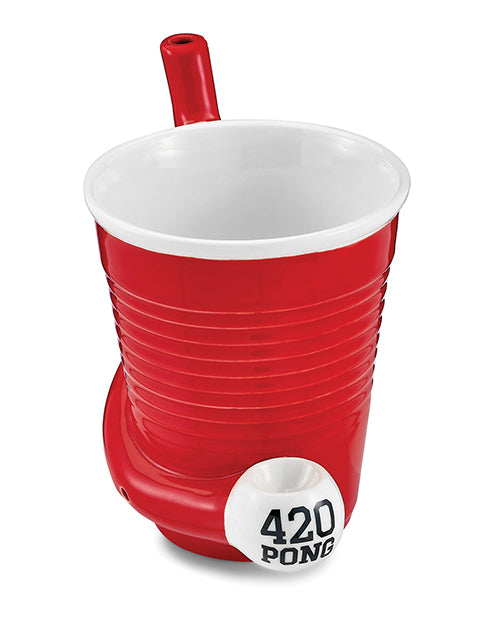 Fashioncraft Novelty Mug - Red Beer Pong - LUST Depot