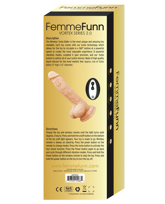 Femme Funn Turbo Baller 2.0 - Nude - LUST Depot