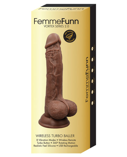 Femme Funn Turbo Baller 2.0 - Brown - LUST Depot