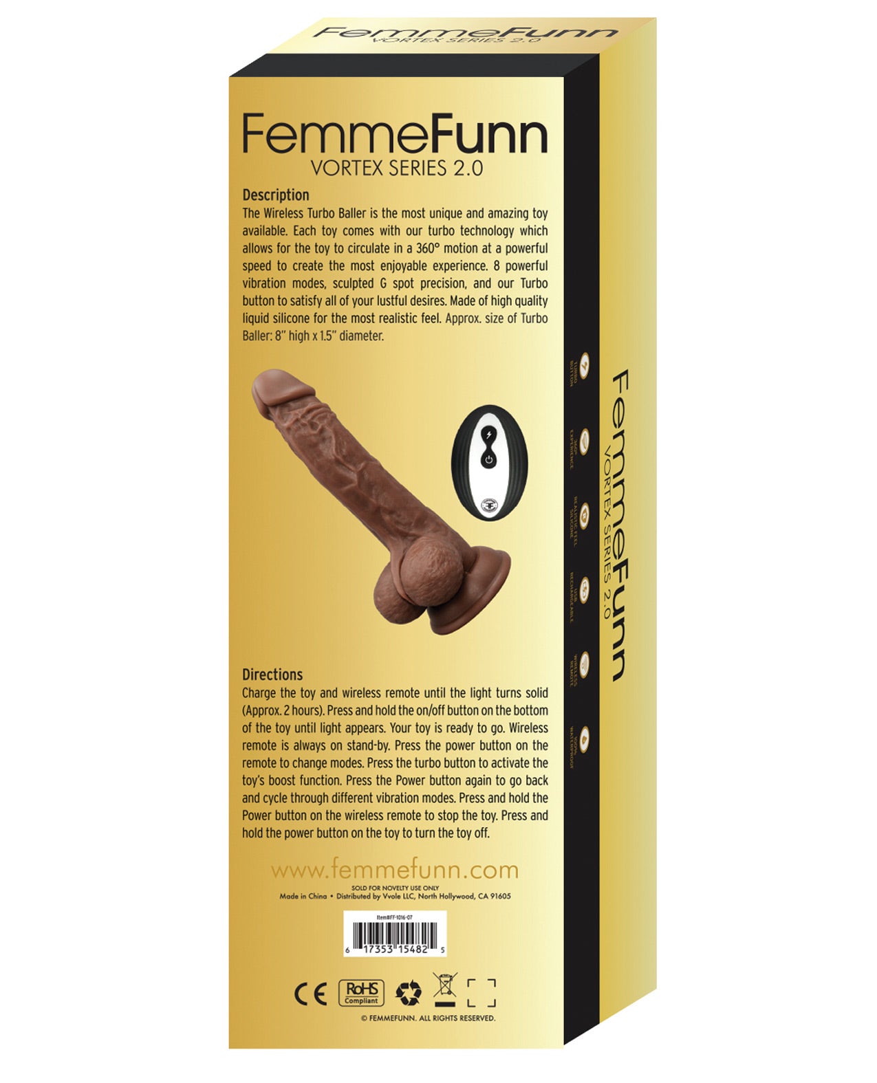 Femme Funn Turbo Baller 2.0 - Brown - LUST Depot