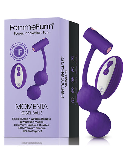 Femme Funn Momenta Kegel Balls - Purple - LUST Depot