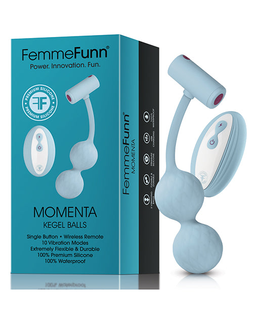 Femme Funn Momenta Kegel Balls - Light Blue - LUST Depot