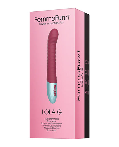 Femme Funn Lola G - Maroon - LUST Depot