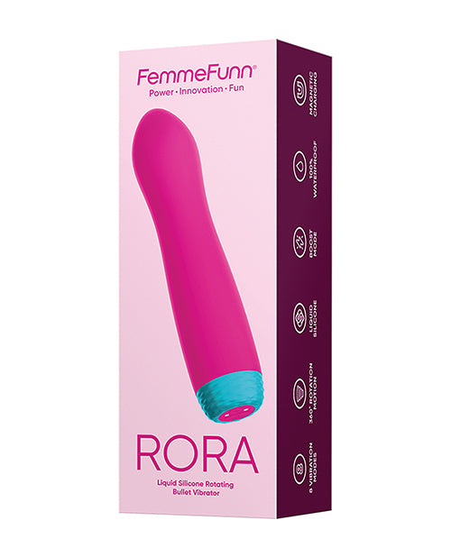 Femme Funn Rora Rotating Bullet - Pink - LUST Depot