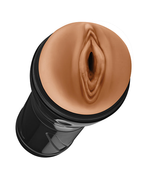 Forto Model V-20 Hard-Side Vagina Masturbator - Tan - LUST Depot