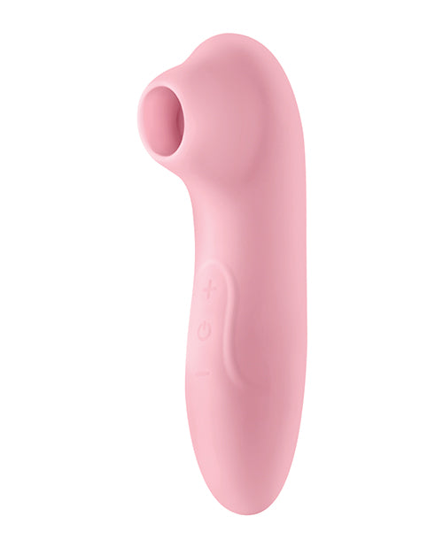 Luv Inc. Pulsating Clitoral Stimulator - Light Pink - LUST Depot