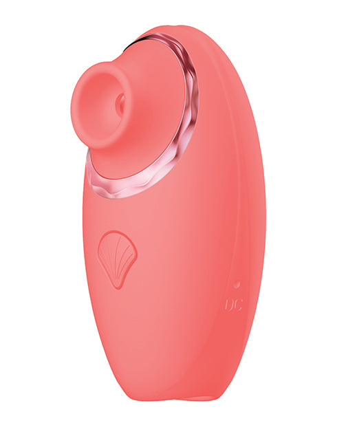 Luv Inc. Triple - Action Clitoral Vibrator - Coral - LUST Depot