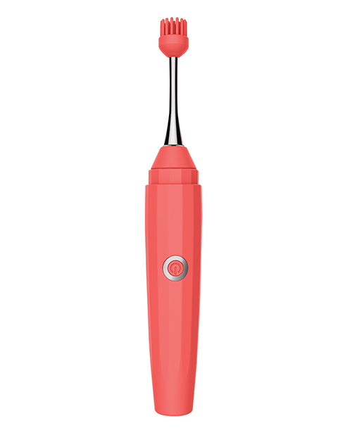 Luv Inc. Orgasm Pen W/three Attachments - Coral - LUST Depot