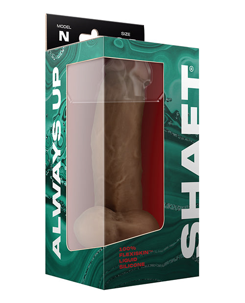 Shaft Model N Flexskin Liquid Silicone 8.5" Dong W-balls - Oak - LUST Depot