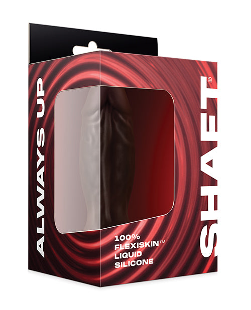 Shaft Flexskin Liquid Silicone Bullet - Mahogany - LUST Depot