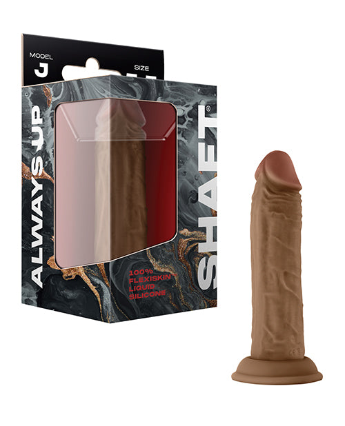 Shaft Model J Flexskin Liquid Silicone 5.5" Dong - Oak - LUST Depot