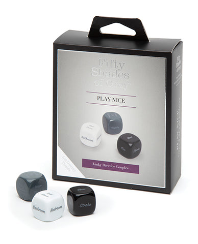 Fifty Shades Of Grey Play Nice Kinky Dice For Couples