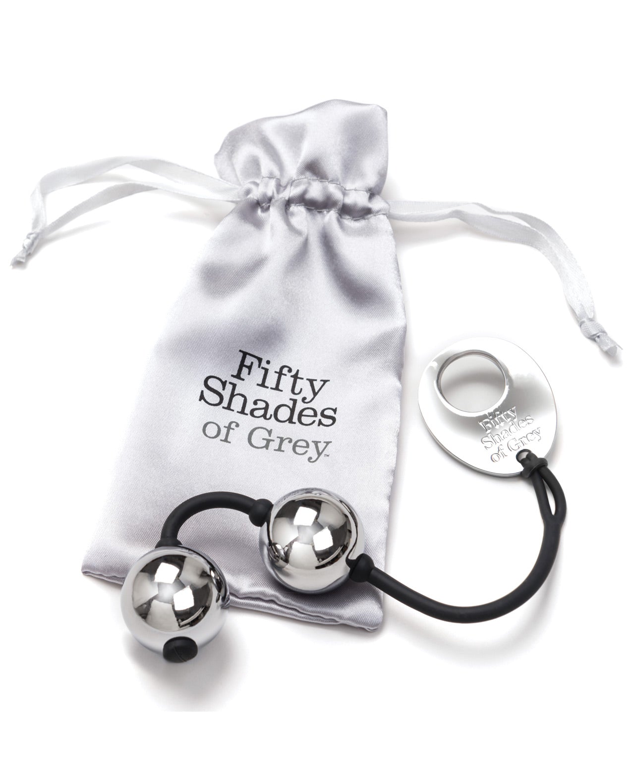 Fifty Shades Of Grey Inner Goddess Silver Metal Pleasure Balls - LUST Depot