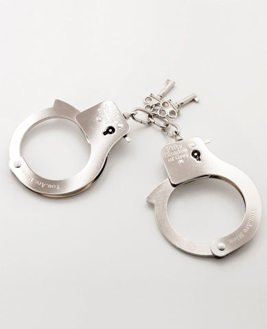 Fifty Shades Of Grey You Are Mine Metal Handcuffs