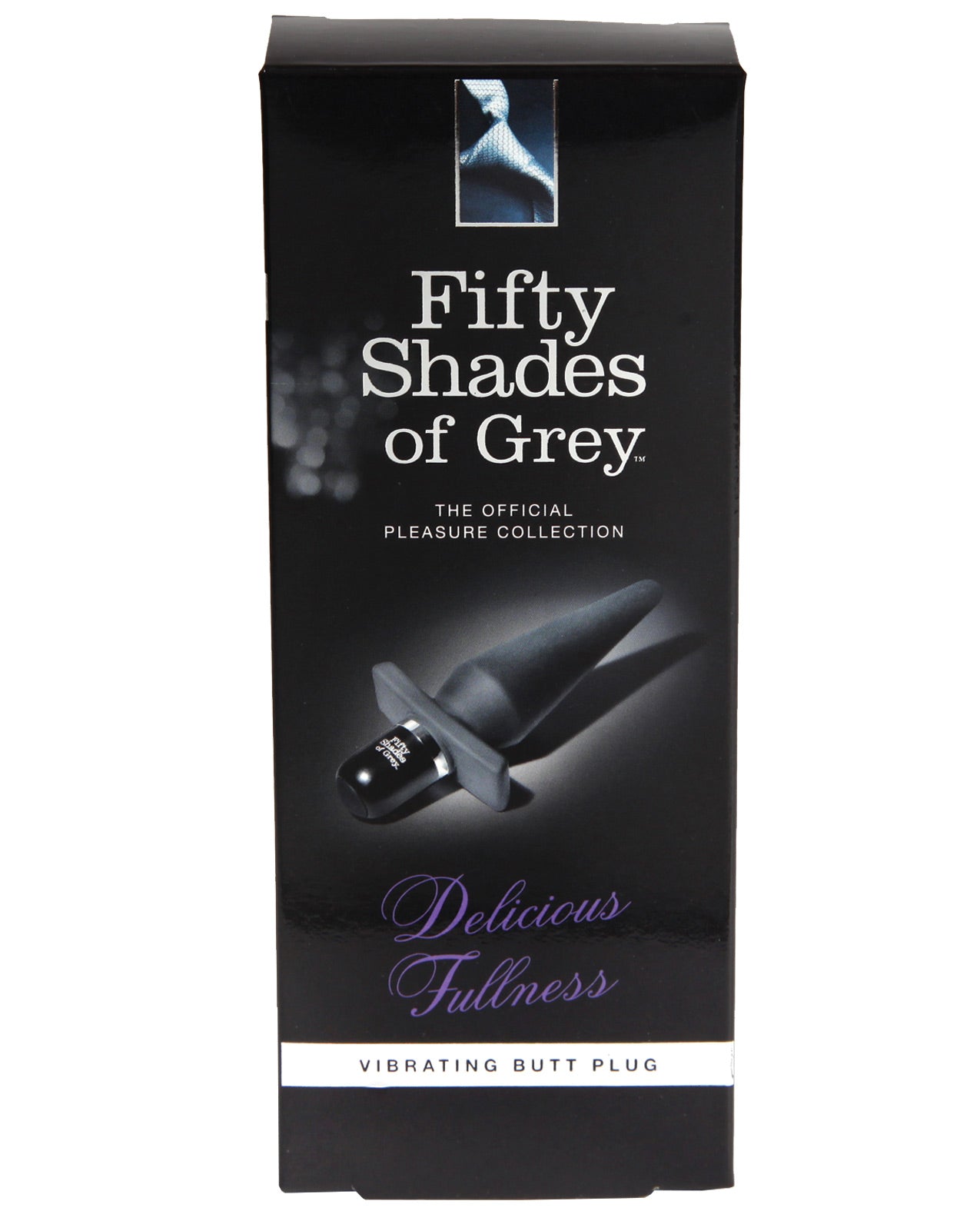 Fifty Shades Of Grey Delicious Fullness Vibrating Butt Plug - LUST Depot