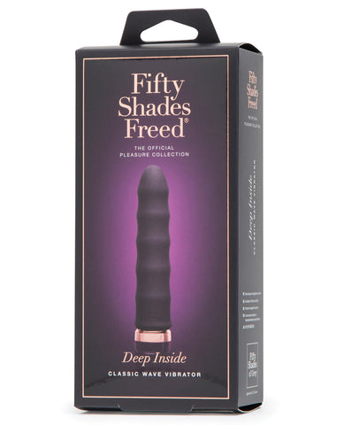 Fifty Shades Freed Deep Inside Rechargeable Classic Wave Vibrator