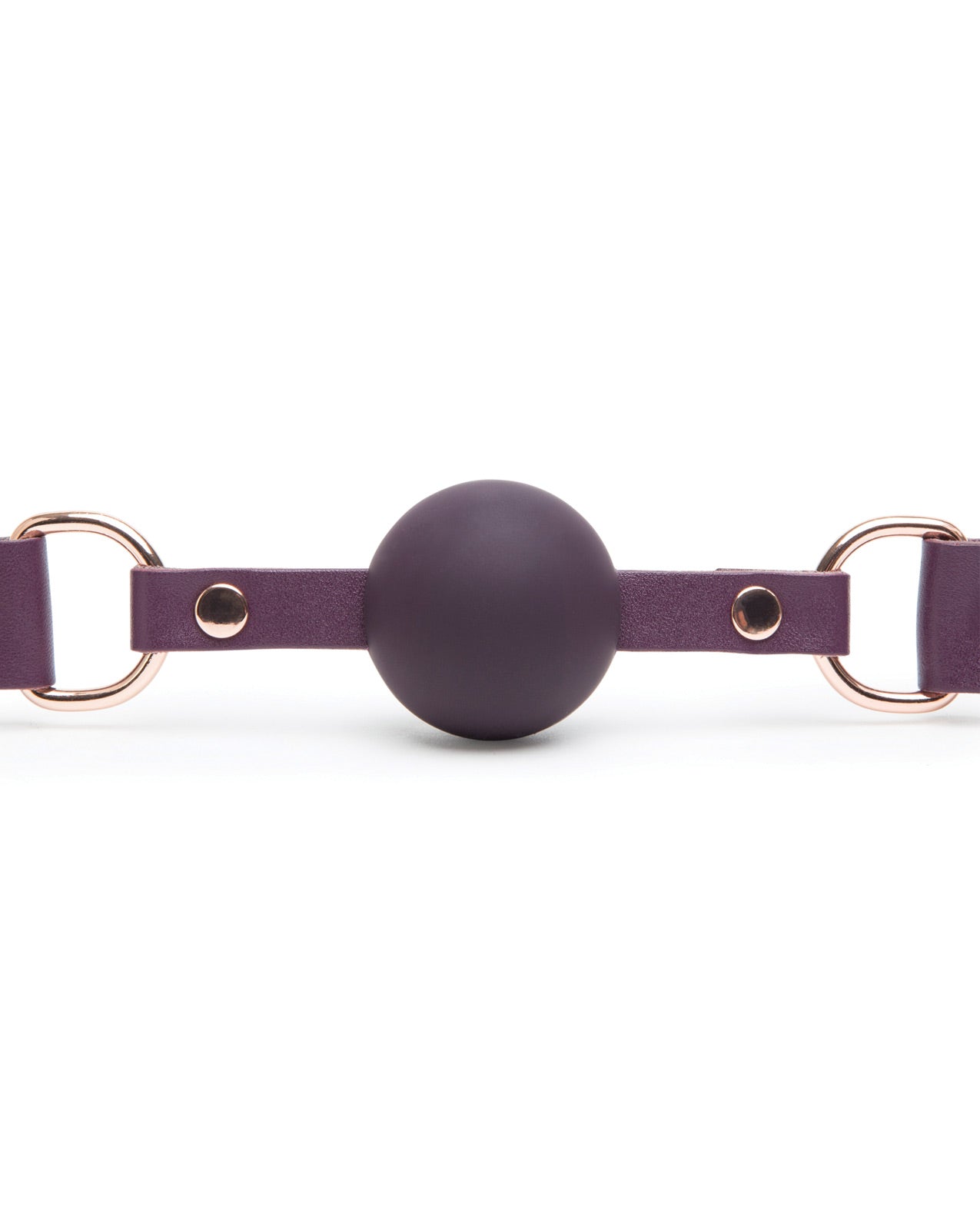 Fifty Shades Cherished Collection Leather Ball Gag - LUST Depot