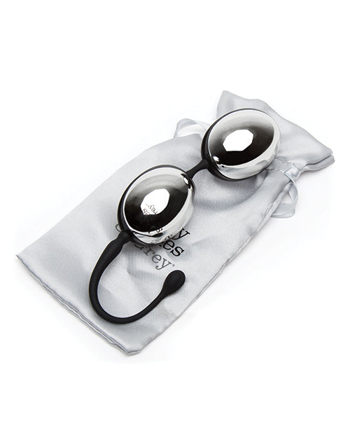 Fifty Shades Of Grey Inner Goddess Silver Jiggle Balls 67 G - LUST Depot