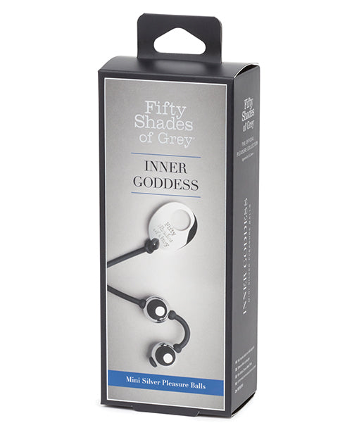 Fifty Shades Of Grey Inner Goddess Mini Silver Pleasure Balls 85 G - LUST Depot