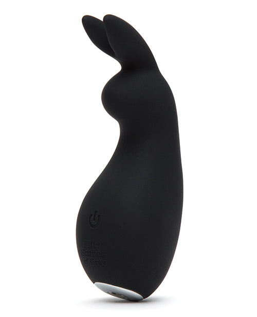 Fifty Shades Of Grey Greedy Girl Rechargeable Clitoral Rabbit Vibrator - Black - LUST Depot