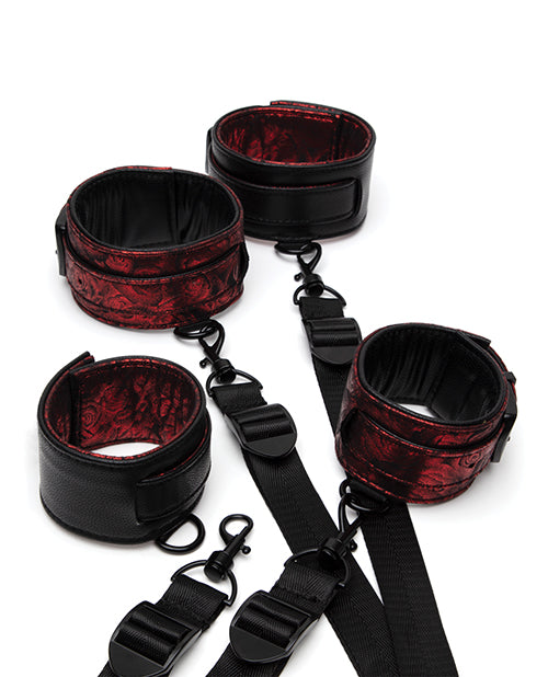 Fifty Shades Of Grey Sweet Anticipation Under Mattress Restraint Set - LUST Depot