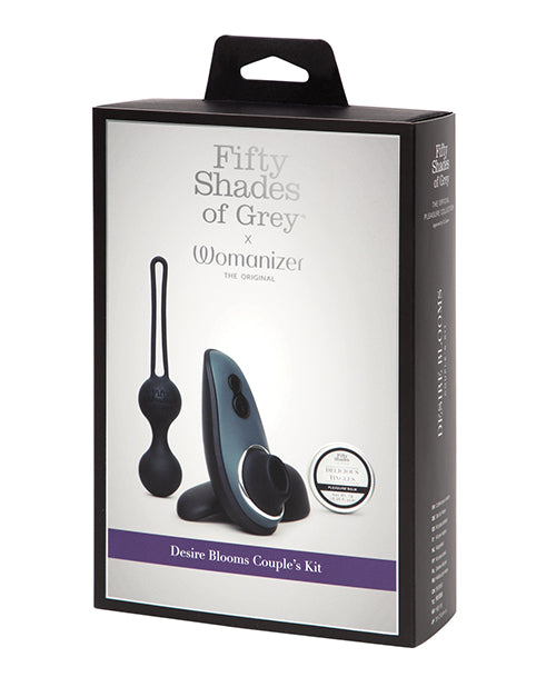 Fifty Shades Of Grey & Womanizer Desire Blooms Kit - LUST Depot