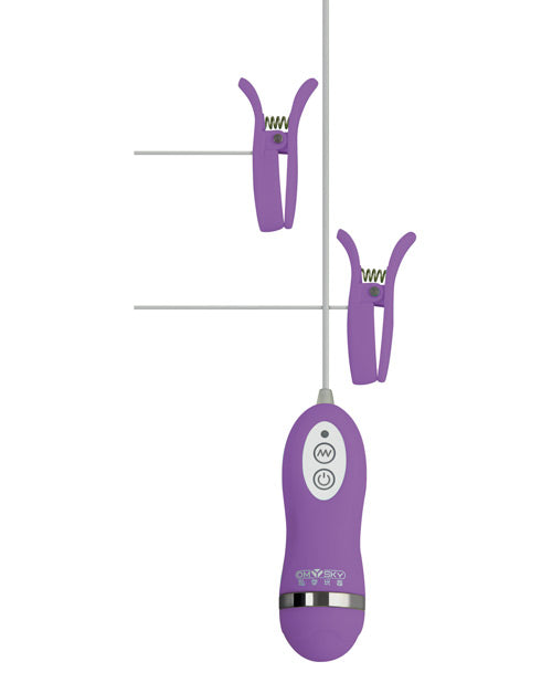 Gigaluv Vibro Clamps - 10 Functions Purple - LUST Depot