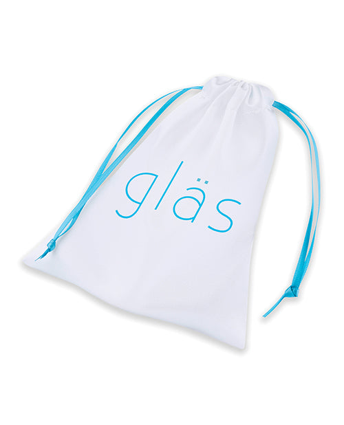 Glas 4" Classic Butt Plug - Clear - LUST Depot