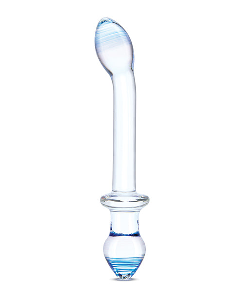 Glas 9.5" Double Play Dual Ended Dildo - Clear - LUST Depot