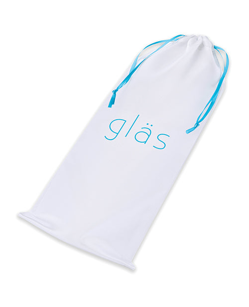 Glas 9.5" Double Play Dual Ended Dildo - Clear - LUST Depot