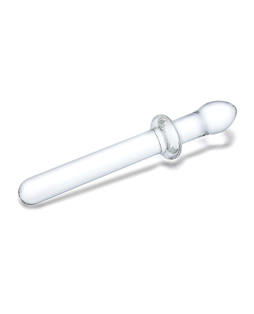 Glas 9.25" Classic Smooth Dual Ended Dildo - Clear - LUST Depot