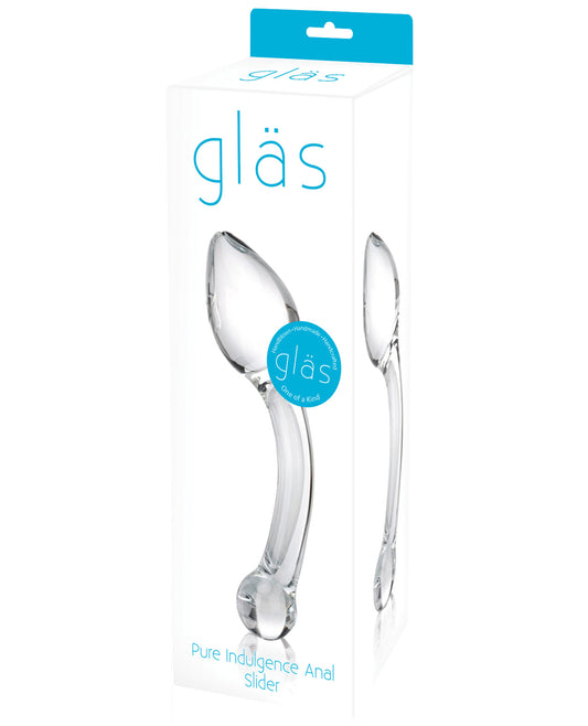 Glas Pure Indulgence Anal Slider - Clear - LUST Depot