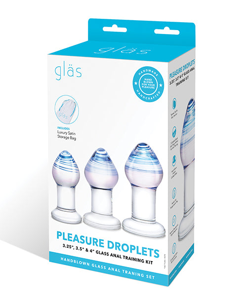 Glas Pleasure Droplets Anal Training Kit - LUST Depot