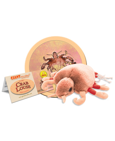 Giantmicrobes Crab Louse - Small