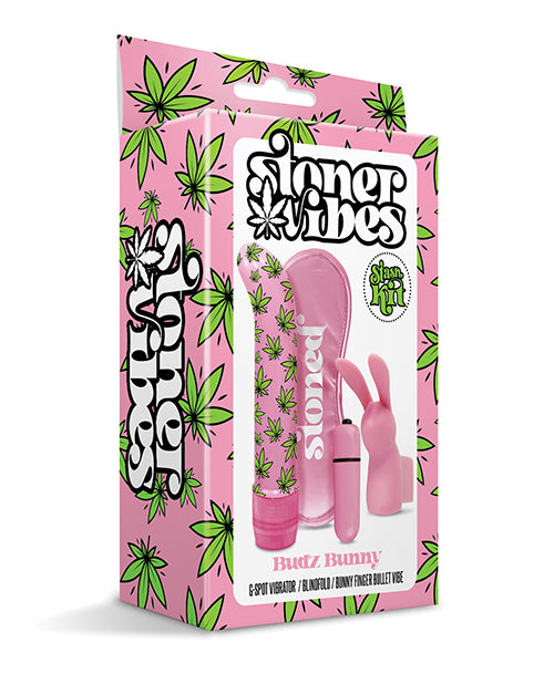 Stoner Vibes Budz Bunny Stash Kit - Pink - LUST Depot