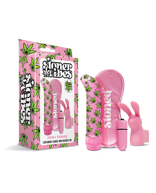 Stoner Vibes Budz Bunny Stash Kit - Pink - LUST Depot