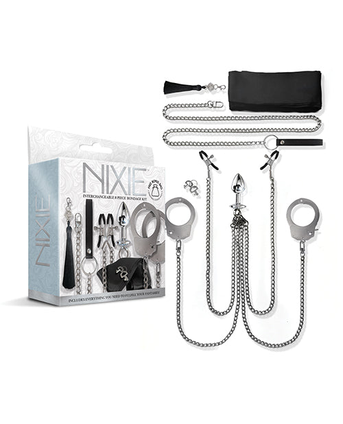 Nixie Interchangeable 8 Pc Bondage Kit - LUST Depot