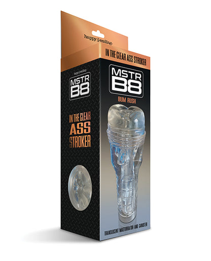 Mstr B8 In The Clear Anal Stroker - Clear - LUST Depot