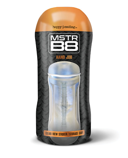 Mstr B8 Clear View Stroker - Clear - LUST Depot