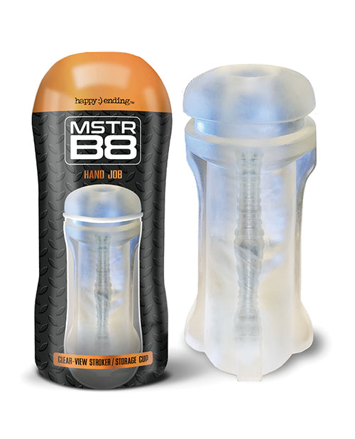 Mstr B8 Clear View Stroker - Clear - LUST Depot